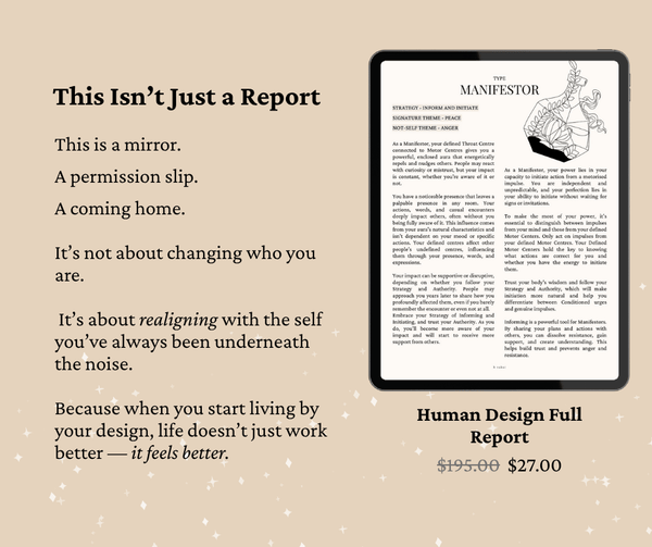 Human Design Full Report - K Sahai