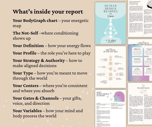 Human Design Full Report - K Sahai